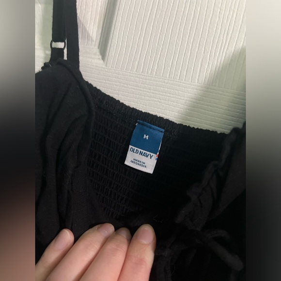 Old Navy Black Midi Dress - Picture 4 of 4